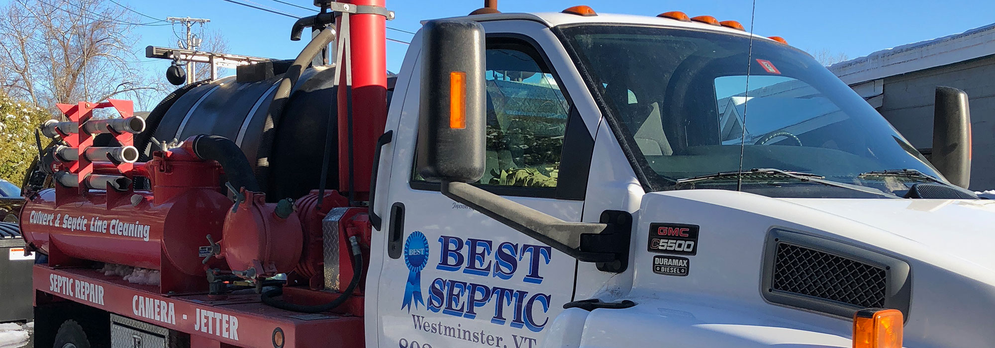 specialized septic truck